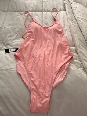 Girls' Pink One-Piece Swimsuit - Brand